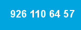 926 110 64 57 926 110 64 57
